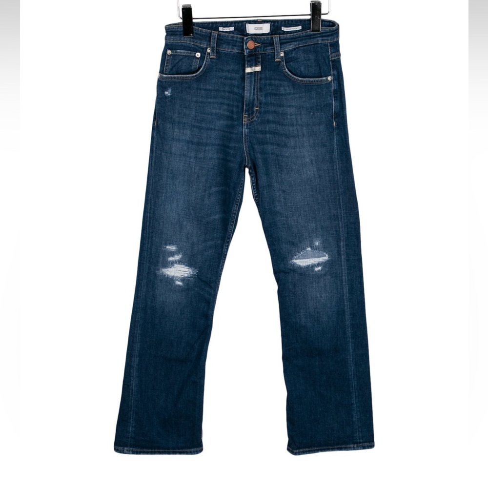 Closed High-Rise Wide Leg Jean/Size 27
